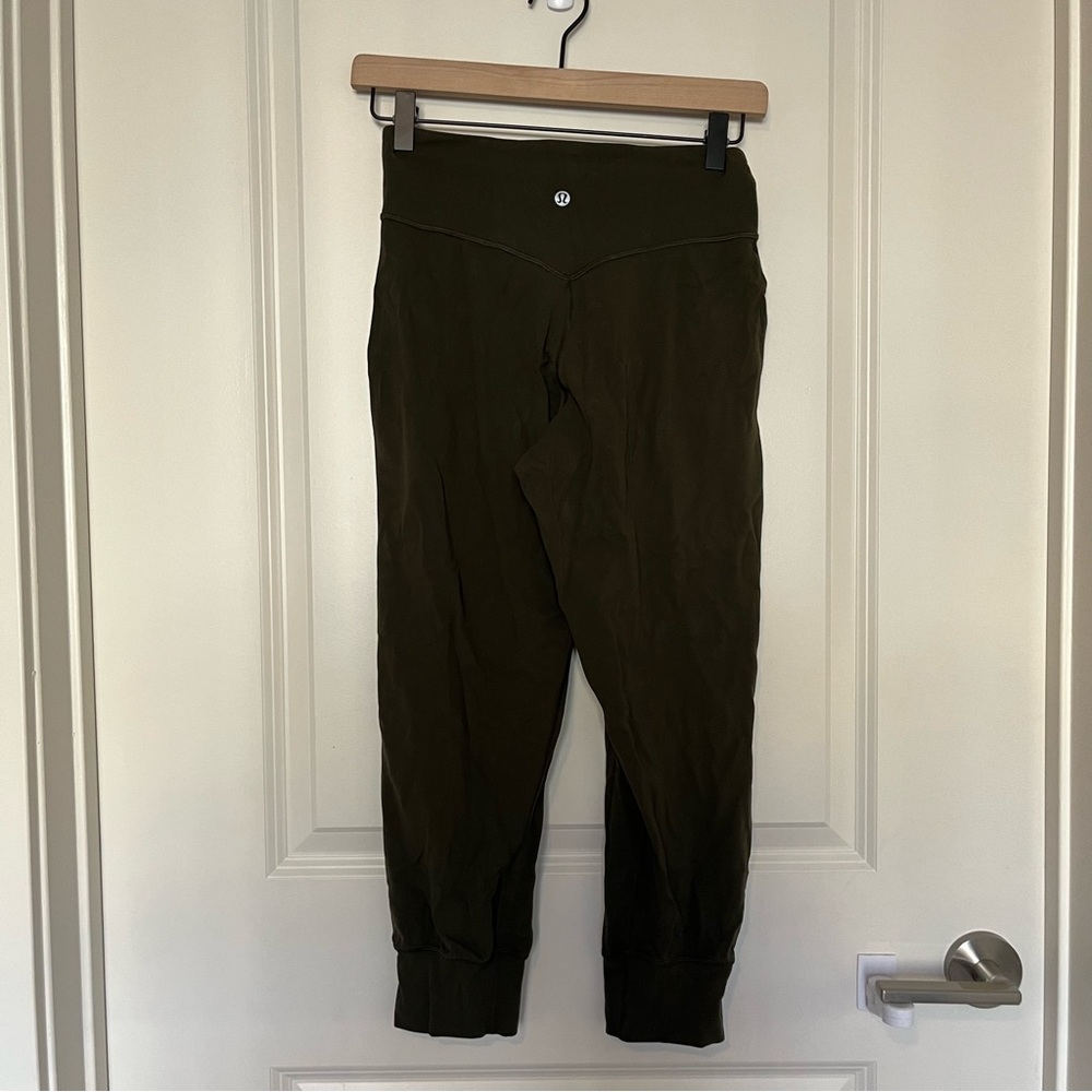 Lululemon Dark Olive Align Jogger Pants - Picture 3 of 4